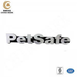 Metal nameplate, High polished diamond cutting pet nameplate | WEIHUA